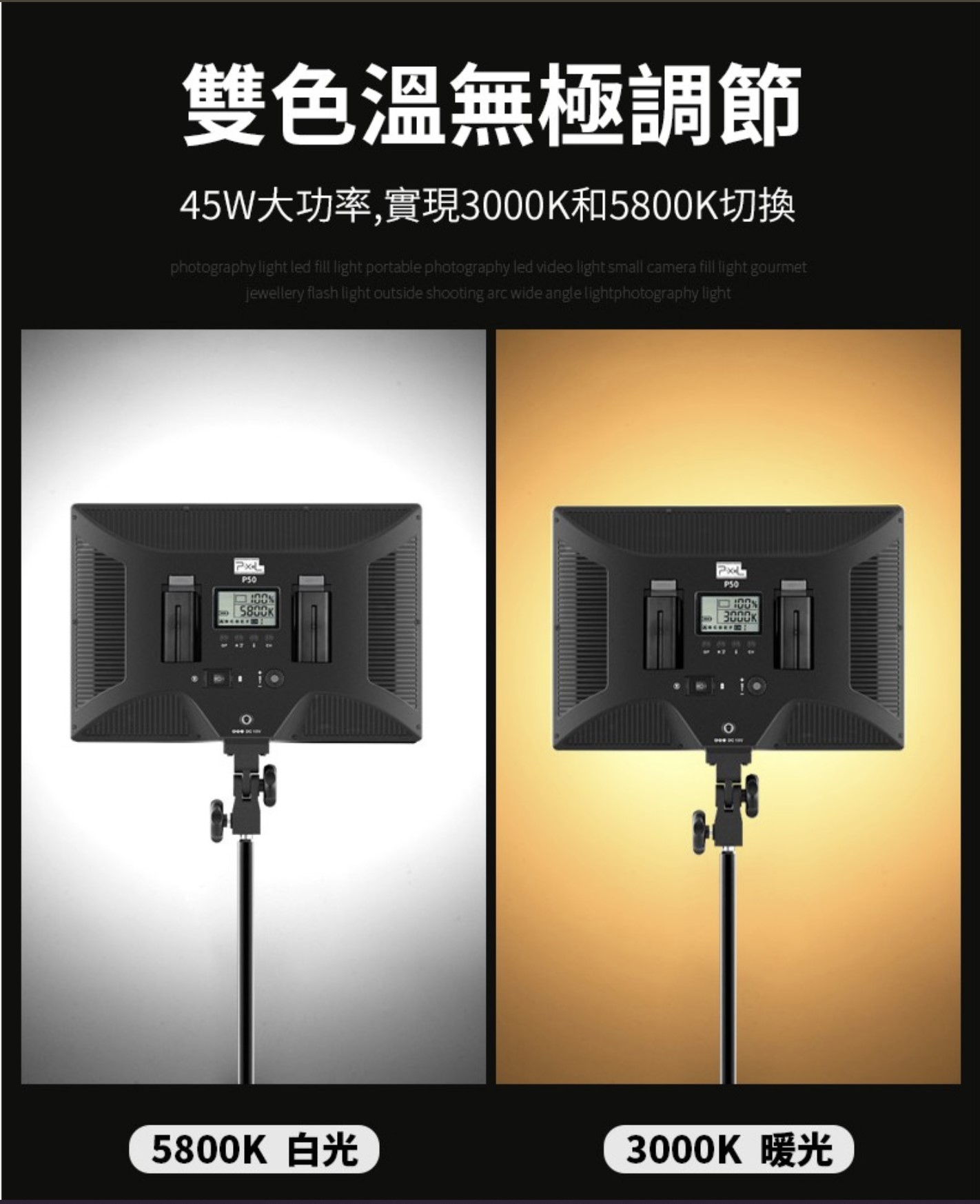 45W平板燈 商品補充圖片 2