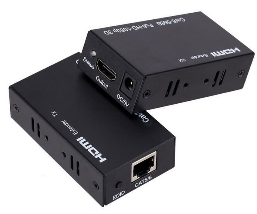 HDMI 延伸器Cat.6 60米網路線